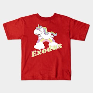 exodus ll unicorn Kids T-Shirt